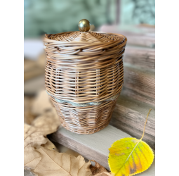 Vannerie funéraire artisanale en osier naturel - Candas Le Boisle