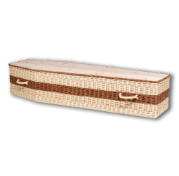 Vannerie funéraire artisanale en osier naturel - Candas Le Boisle