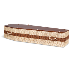 Vannerie funéraire artisanale en osier naturel - Candas Le Boisle